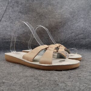 Sperry Shoes Womens 9 Slide Sandals Leather Slip On Fashion Comfort Top Sider